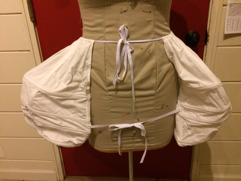 1770s Reproduction Side Hoops Paniers. 