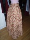 1840s Winterhalter dress reproduction skirt right view